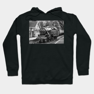 BR Fairburn 4MT - Black and White Hoodie